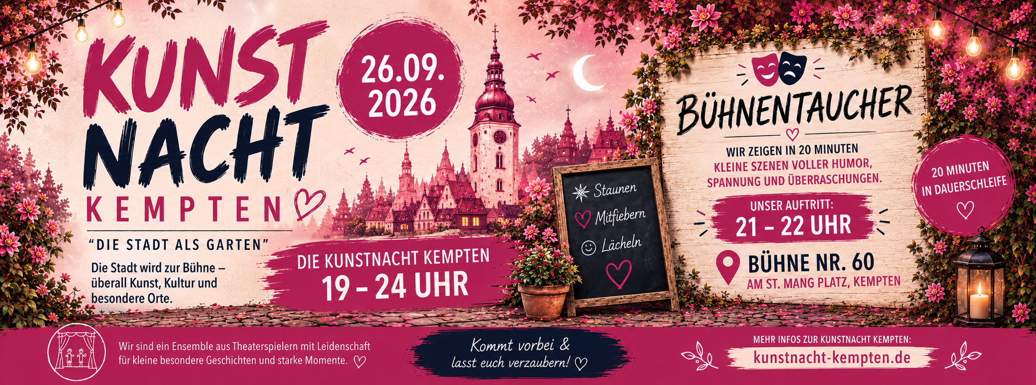 Kunst Nacht in Kempten